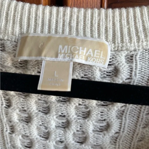 Michael Kors Wool-Blend Peekaboo Sweater - Picture 3 of 4